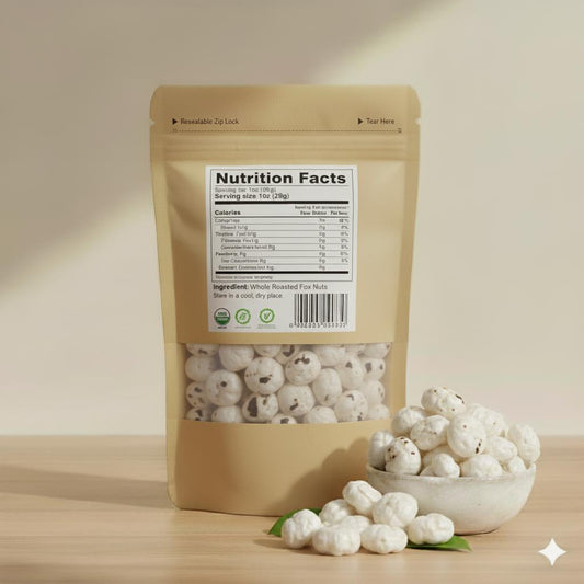 Premium Fox Nut (Phool Makhana) – 1kg